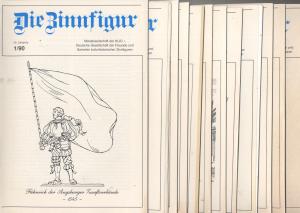 Die Zinnfigur - Monatsschrift für Sammler und Liebhaber kultur-historischer Zinnfiguren, kompletter Jahrgang 1990