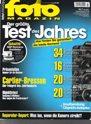 gebrauchtes Buch – foto magazin: Nr 7 Juli 2011