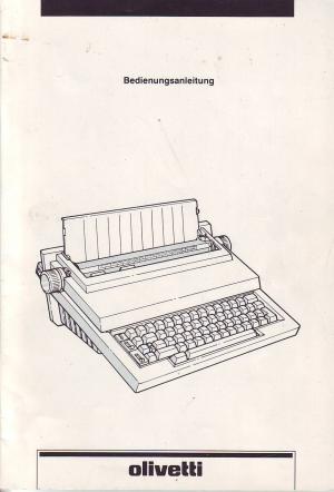 Olivetti 55-010 Bedienungsanleitung