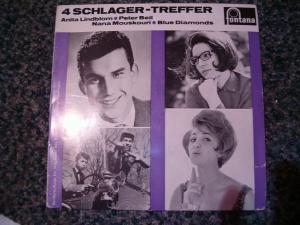 gebrauchter Tonträger – Anita Lindblom,Peter Bell – 4 Schlager Treffer