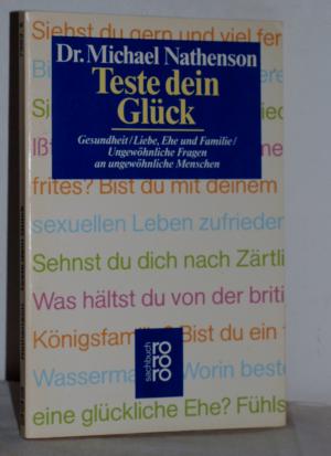 gebrauchtes Buch – Michael Nathenson – Teste dein Glück