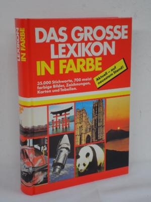 gebrauchtes Buch – Dr. Ullrich Mohr – Das grosse Lexikon in Farbe [Gebundene Ausgabe]