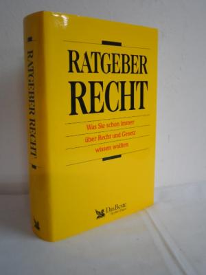 gebrauchtes Buch – Ratgeber Recht