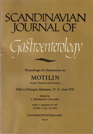 gebrauchtes Buch – Scandinavian Journal of Gastroenterology