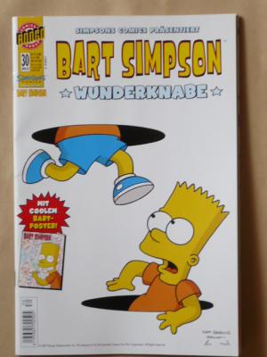 gebrauchtes Buch – Matt Groening – Bart Simpson Wunderknabe mit Poster 30 Apr.07