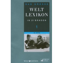 gebrauchtes Buch – Das große WELT-Lexikon in 21 Bänden - Band 01