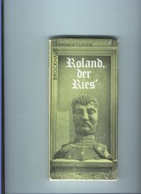 gebrauchtes Buch – Kottwitz Eberhard – Roland der Ries Brockhaus Miniaturen