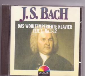 gebrauchter Tonträger – Johann Sebastian Bach – Das wohltemperierte Klavier