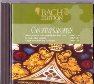 Bach-Edition CD 105, Kantaten BWV 136, 187, 49