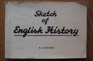 Sketch of English History. In englischer Sprache