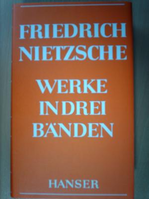 Werke in drei Bänden - Erster Band