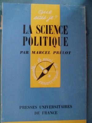 antiquarisches Buch – Marcel Prelot – La science politique