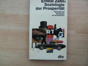 antiquarisches Buch – Ernest Zahn – Soziologie der Prosperität