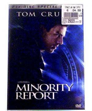 gebrauchter Film – Steven Spielberg – Minority Report ( 2 Disc Special Edition nach Motiven von Philip K. Dick )