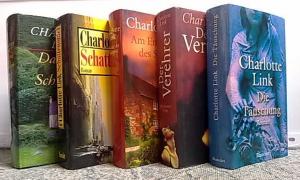 5 X Charlotte Link - Die Täuschung + Der Verehrer + Am Ende des Schweigens + Schattenspiel + Das Haus der Schwestern