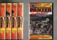 neuer Film – Die Geschichte der Panzer im II. Weltkrieg, 4 VHS-Videos (NEU)