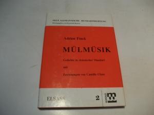 gebrauchtes Buch – Adrien Finck – Mülmüsik. Gedichte in elsässischer Mundart.