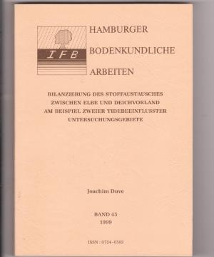 Bilanzierung des Stoffaustausches zwischen Elbe und Deichvorland am Beispiel zweier tidebeeinflusster Untersuchungsgebiete