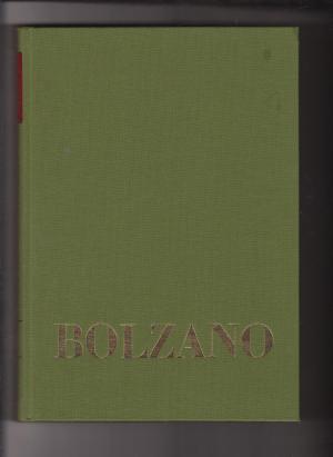 Bildnisse Bolzanos. Bernard Bolzano Gesamtausgabe. Reihe IV: Dokumente. Bd. 1. Erster Teil