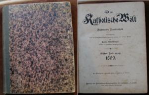 A ) Die Katholische Welt / Illustriertes Familienblatt / Elfter Jahrgang 1899 - s.o.