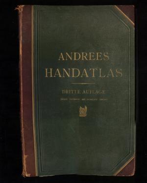 Andrees Allgemeiner Handatlas in 99 Haupt- und 82 Nebenkarten nebst vollständigem alphabetischem Namenverzeichnis. 3., völlig neubearbeitete und vermehrte Auflage. 2. revidierter u. vermehrter Abdruck