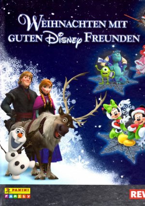 Sammelalbum Leer Rewe Weihnachten mit Disney Freunden 10 Tüten mit 50 Sticker 