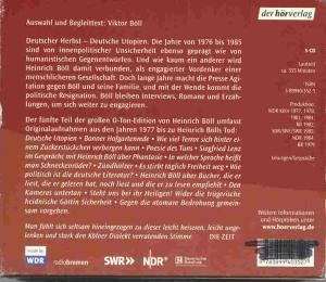 gebrauchtes Hörbuch – Heinrich Böll – Es stirbt täglich die Freiheit weg. Originalaufnahmen