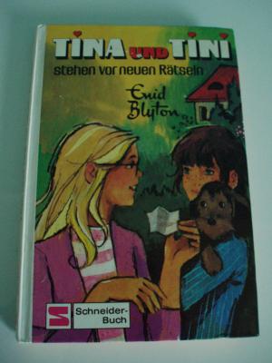 gebrauchtes Buch – Enid Blyton – Tina und Tini stehen vor neuen Rätseln