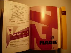 Magie. Zeitschrift des magischen Zirkels von Deutschland. 52. Jahrgang 1972 komplett