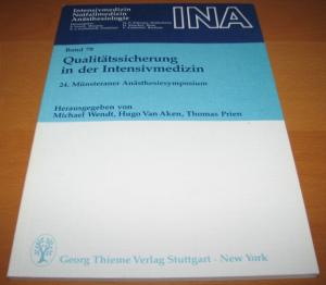 gebrauchtes Buch – Wendt, Michael; VanAken – Qualitätssicherung in der Intensivmedizin