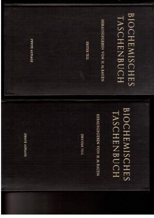 Biochemisches Taschenbuch 2. Bände