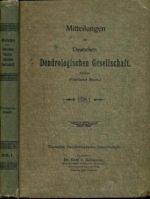 Mitteilungen der Deutschen Dendrologischen Gesellschaft Finnland-Buch Band 1 und 2