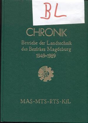 Magdeburg MAS MTS RTS - Chronik 1949-1989