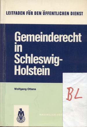 Gemeinderecht in Schleswig-Holstein