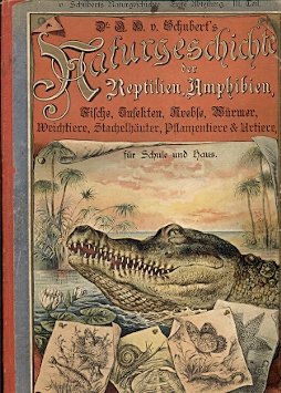 antiquarisches Buch – G. H. v Schubert – Naturgeschichte der Reptilien, Amphibien,