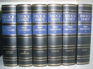Brockhaus F.a., Mannheim - Brockhaus. Die Bibliothek, Weltgeschichte, 6 Bnde