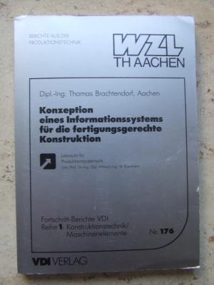 Konzeption eines Informationssystems für die fertigungsgerechte Konstruktion