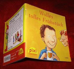 gebrauchtes Buch – Mechtel, Manuela / Rieger – Wolles tolles Frühstück- Pixi-Bücher 1355. Mini-Buch