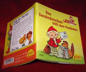 gebrauchtes Buch – Serie 168 – Unser Sandmännchen - Das Sandmännchen hilft dem Postboten.  Pixi Bücher 1506. Mini-Buch