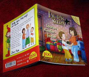 gebrauchtes Buch – Lauras Stern - Lauras Kinderlieder. Pixi Bücher 1557,  Serie 173. Mini-Buch