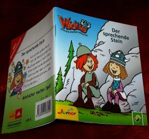 gebrauchtes Buch – Carola von Kessel – Wickie und die starken Männer - Der sprechende Stein - "Junior". Mini-Buch