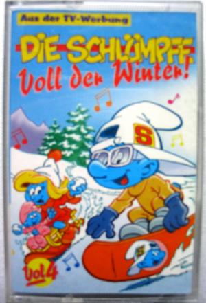 gebrauchter Tonträger – Die Schlümpfe – Die Schlümpfe: Voll der Winter! Audio-Cassette.