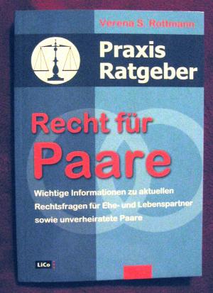 Recht Für Paare Praxis Ratgeber