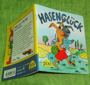 gebrauchtes Buch – Heinz Brand – Hasenglück : ein Gedicht, Pixi-Bücher Nr. 1143. Mini-Buch