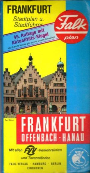 Falkplan Frankfurt am Main, Offenbach, Hanau 49. Auflage