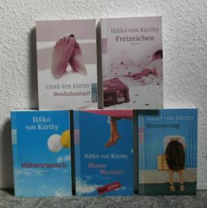 5 X Ildiko von Kürthy - Blaue Wunder + Herzsprung + Mondscheintarif + Freizeichen + Höhenrausch