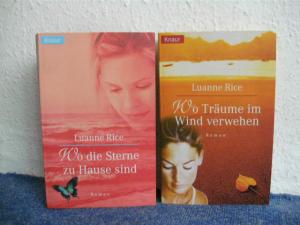 gebrauchtes Buch – Luanne Rice – 2 X Luanne Rice - Wo Träume im Wind verwehen + Wo die Sterne zu Hause sind