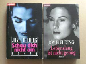 2 X Joy Fielding - Schau Dich nicht um + Lebenslang ist nicht genug