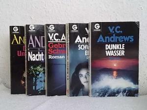 Alle 5 Bücher "Die Casteel-Saga" komplett - Dunkle Wasser, Schwarzer Engel, Gebrochene Schwingen, Nacht über Eden, Dunkle Umarmung