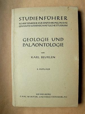 antiquarisches Buch – Karl Beurlen – Geologie und Paläontologie.